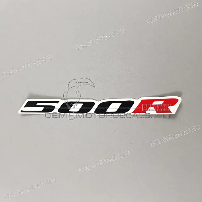 Honda CBR500R Emblème 500R pour coque arrière Autocollant Vinyle Graphique OEM Authentique 86773MGZD20ZB