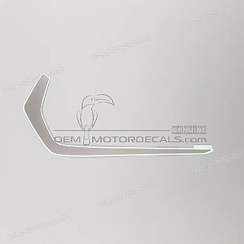 Tail cowl decal, right side