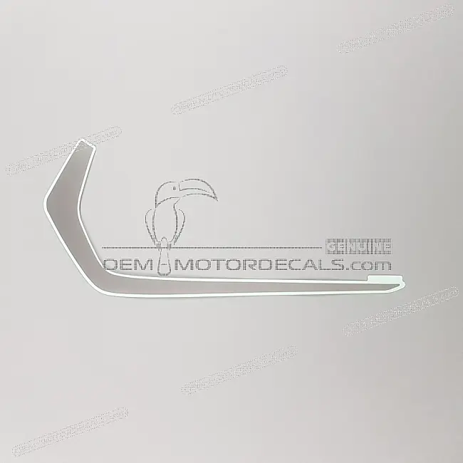 Honda CBR500R Heckverkleidungsaufkleber rechte Seite OEM 86773MJWJ00ZC