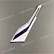 Honda CBR1000RR FIREBLADE Heckverkleidungsaufkleber oben rechte Seite OEM 86773MKFDK0ZA