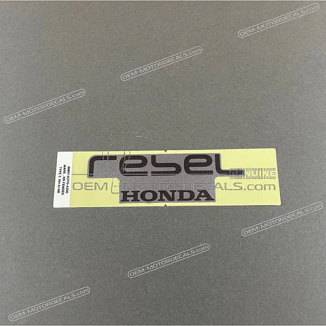 Honda CMX500 Rebel Rear Fender Rebel Mark OEM 86801K2YA20ZA
