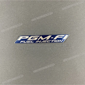 Side cowling PGM-FI decal