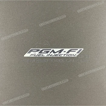 PGM-FI sticker zijpaneel