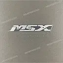 MSX Seitendeckel-Aufkleber