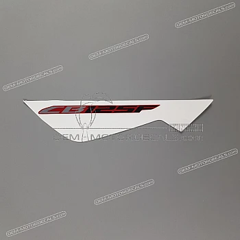 Frame cowling decal