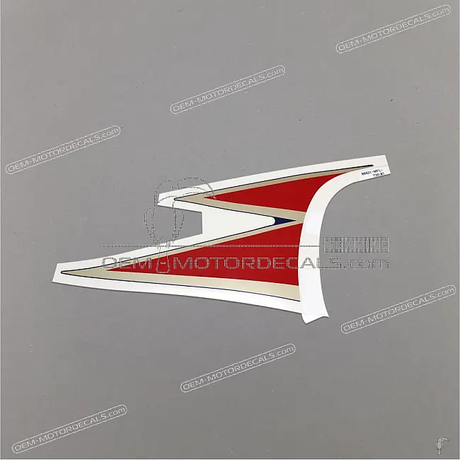 Autocollant tête de fourche Honda CBR1000RR Fireblade côté droit OEM 86831MFLT20ZA