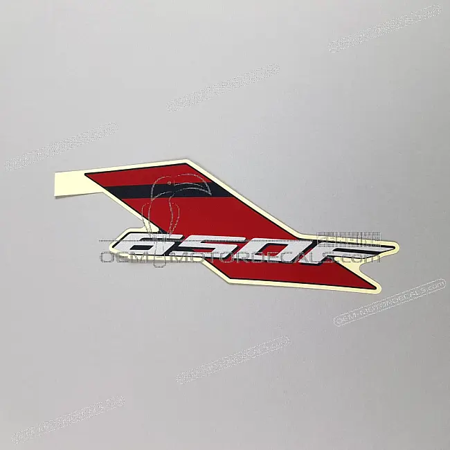 Honda CB650F Side Cover Stripe Right Side OEM 86831MJEDM0ZA Factory Graphic