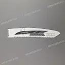 Pegatina de tapa lateral derecha CRF1000L