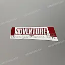 Autocollant de coque arrière droite Africa Twin, côté droit