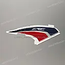 Pegatina de tapa lateral Africa Twin, lado derecho