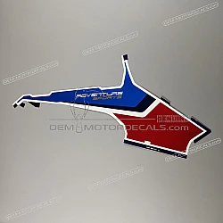 Kontpaneel sticker, rechterkant