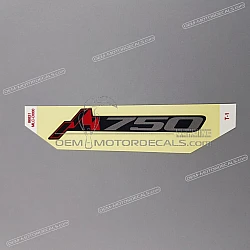 Frame cowling decal