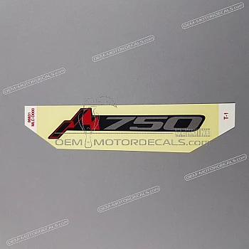 Frame cowling decal
