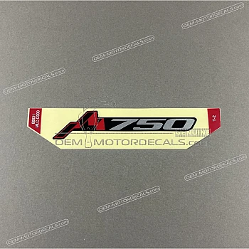 Tail cowl decal