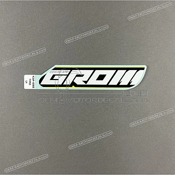 Side cover decal, left side