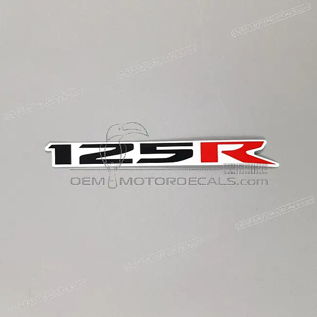 Honda CBR125R Rechter Zijkuip 125R Grafisch Embleem Origineel OEM Onderdeel 86832KTYM00ZA