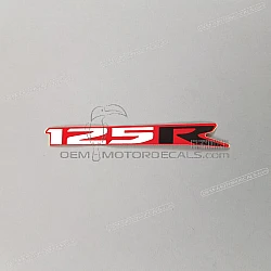 Tail cowl decal