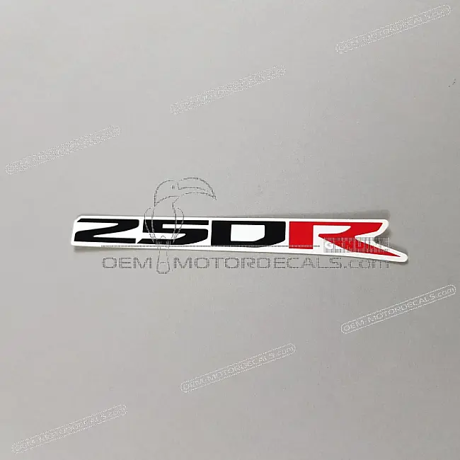 Honda CBR250R Rechter Vleugel 250R Sticker Rechterkant OEM 86832KYJK20ZA Fabrieksonderdeel Motorfiets Kuip Sticker