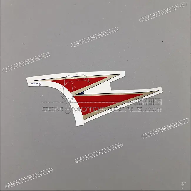 Autocollant HRC Honda CBR1000RR carénage gauche côté gauche OEM 86832MFLT20ZA
