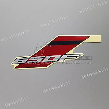 Heckverkleidung Aufkleber, Linke Seite