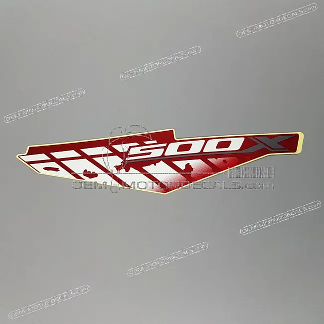 Honda CB500X Zijkap Sticker Linkerkant OEM 86832MJWDM0ZA