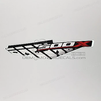 Framecover sticker, linkerkant