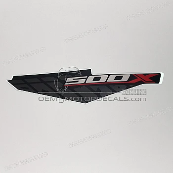 Framecover sticker, linkerkant