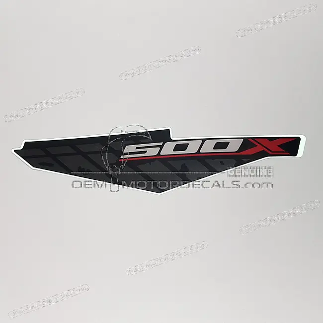 Honda CB500X Pegatina Tapa Lateral Lado Izquierdo OEM 86832MJWDZ0ZB