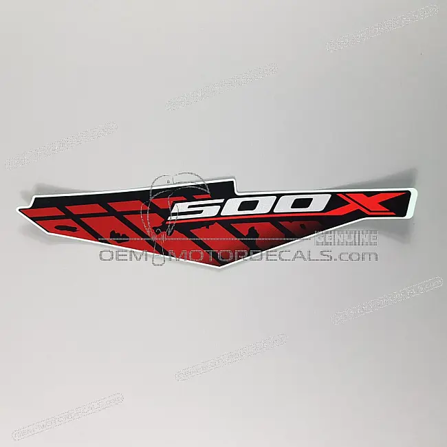 Honda CB500X Side Cover Stripe Left Side OEM 86832MJWDZ0ZC Genuine Factory Graphic