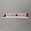 Emblème de flanc de carénage arrière gauche Africa Twin, côté gauche