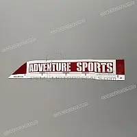 HONDA Emblème de flanc de carénage arrière gauche Africa Twin, côté gauche 86832-MKK-D20ZA