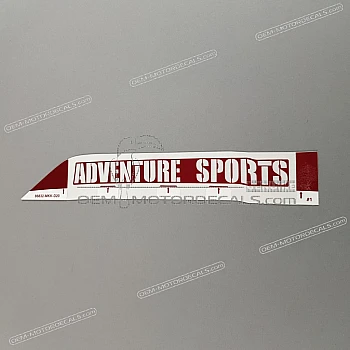 Tail cowl decal, left side