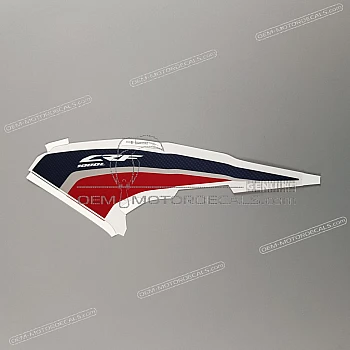 Framecover sticker, linkerkant