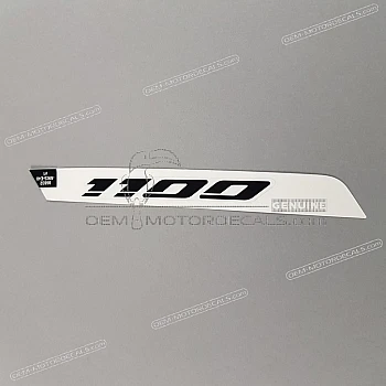 Tail cowl decal, left side