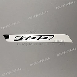 Heckverkleidung Aufkleber, Linke Seite