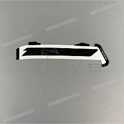 Tail cowl decal, left side