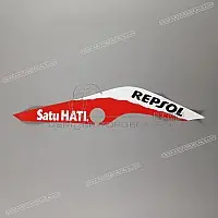 HONDA Sticker, linker achterkap 86833-KTY-D70ZA
