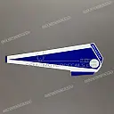 Top shelter sticker, rechterkant