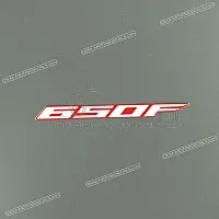 HONDA Side fairing 650F decal, left side 86833-MJE-D20ZA
