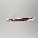 Right side cover mark emblem