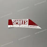 HONDA Autocollant de flanc de carénage arrière droit, côté droit 86833-MKK-D20ZA