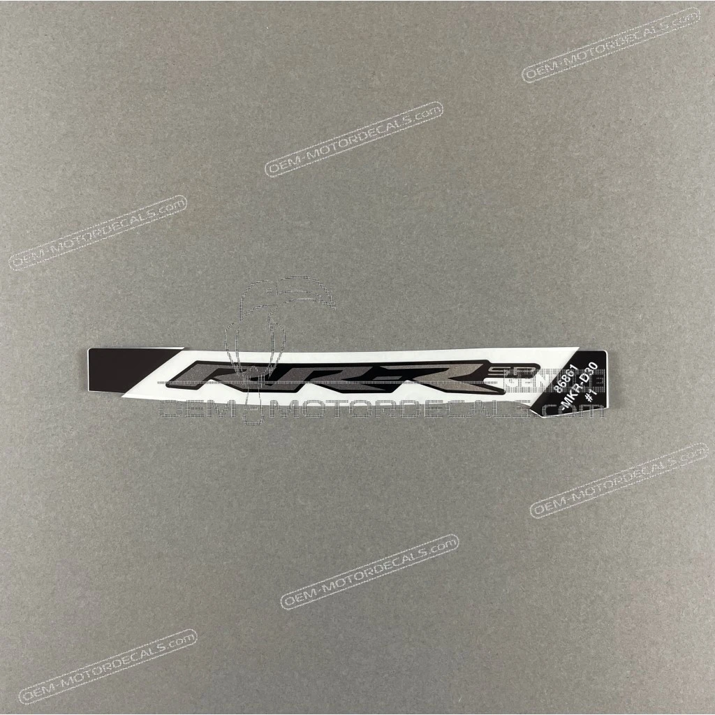 Honda CBR1000RR FIREBLADE Emblème de carénage avant RR-R SP Côté gauche OEM 86861MKRD30ZB