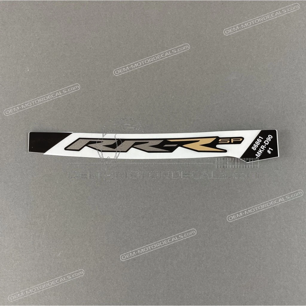 Honda CBR1000RR FIREBLADE Adesivo Grafica Carena Anteriore RR-R SP OEM 86861MKRD90ZB Autentico