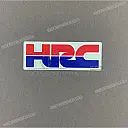 Adesivo logo HRC 65 mm