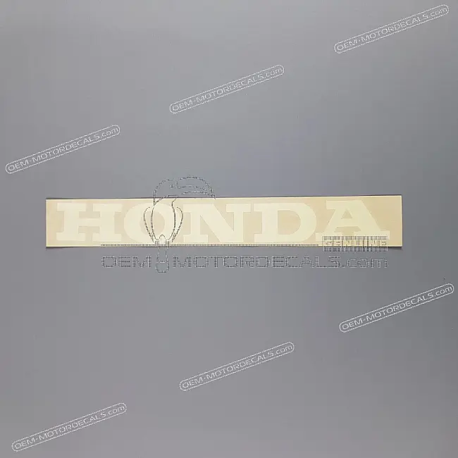 Honda VF500 Upper Cowl Mark OEM 87103MF2700 factory-original graphic for front fairing assembly