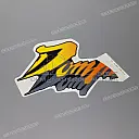Rechter tank Dominator sticker