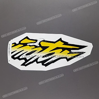 Tank decal , left side