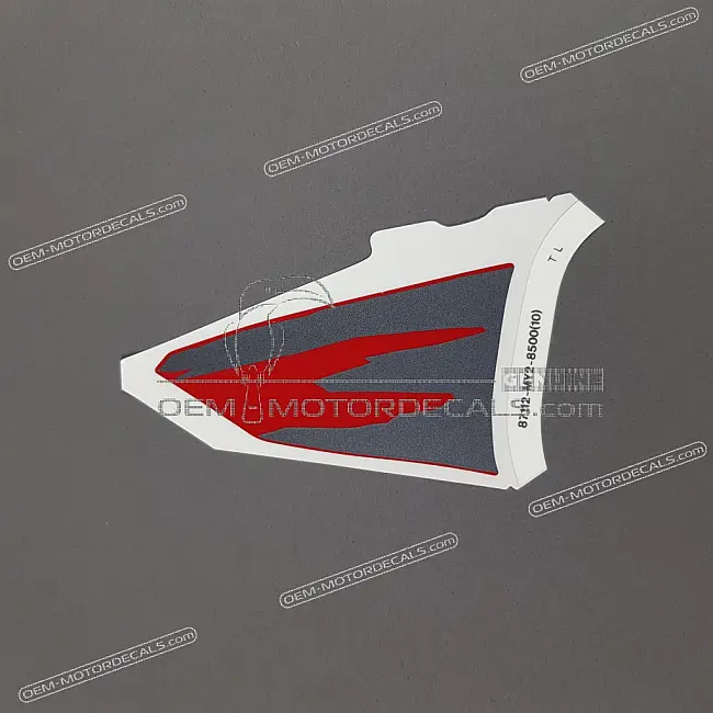 Honda NX650 Dominator Fuel Tank Stripe Left Side OEM 87112MY2850ZA