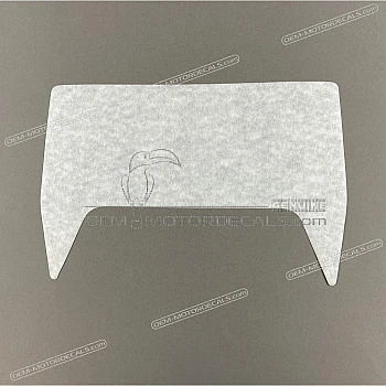 Front fender decal, right side