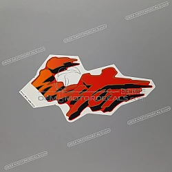 Side cowling decal, right side